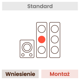  Montaż kina domowego lub zestawu HiFi 