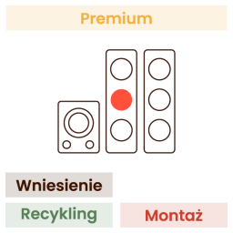  Montaż kina domowego lub zestawu HiFi KOMFORT