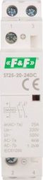 F&F Stycznik modułowy montaż na szynie styki 1×Z+1×R 25A 24V DC ST25-11-24DC