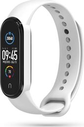 Tech-Protect Pasek silikonowy Mi Smart Band 5 biały