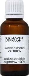 BingoSpa PO OPALANIU Olej ze słodkich migdałów 100% BingoSpa 30ml