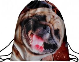 Atmosphere Primark Worek plecak z nadrukiem Pugs Tongue A4