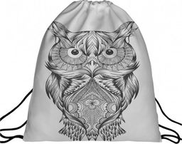 Atmosphere Primark Worek plecak z nadrukiem Owl A4