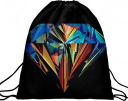 Atmosphere Primark Worek plecak z nadrukiem Diamond Colors A4