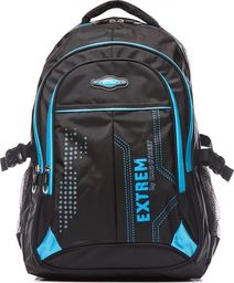 Bag Street Plecak szkolny na laptopa 15,6 BLUE EXTREM