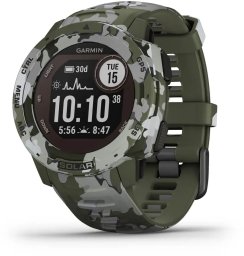 Zegarek sportowy Garmin Instinct Solar Camo Szaro-zielony  (010-02293-06)
