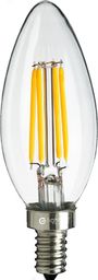 Milagro Transparentna żarówka edison E14 4W ciepła ledowa EKZF990
