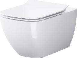 Miska WC Cersanit Virgo Clean On z deską wolnoopadającą (S701-427)