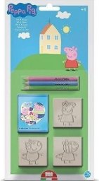 Dante Pieczątki 3szt Świnka Peppa blister 3875 DANTE