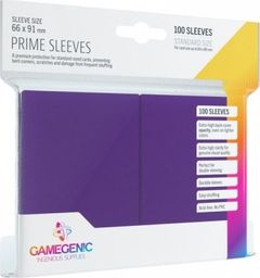 Gamegenic : Prime CCG Sleeves (66x91 mm) - Purple, 100 sztuk