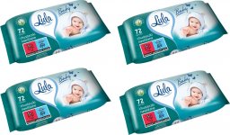 Lula Chusteczki nawilżane z Aloesem 4x72 szt.