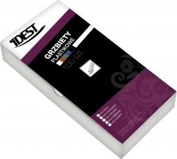 Idest Grzbiety plastikowe do bindowania 12,5mm zielony 100szt. (BEGGP125GNPX0100001)