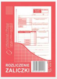 Michalczyk & Prokop Rozliczenie zaliczki A6 40 kartek (409-5)