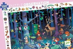 Djeco Zaczarowany las puzzle obserwacyjne
