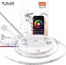 Taśma LED Polux 5m 120szt./m 20W/m 12V RGB multikolor