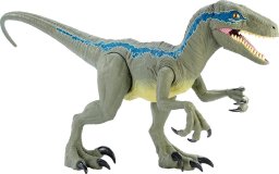 Figurka Mattel Jurassic World Dino Rivals Velociraptor Blue (GCT93)