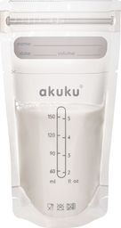 Akuku Sterylne woreczki do przechowywania pokarmu 150ml
