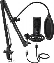 Mikrofon Fifine Zestaw mikrofonowy pop, filtr, statyw T669 USB