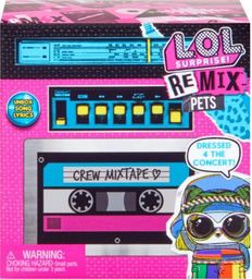 MGA LO Surprise Remix Pets zwierzątko z fryzurką i ubrankiem (567080/567073)