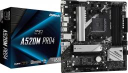 Płyta główna ASRock A520M PRO4