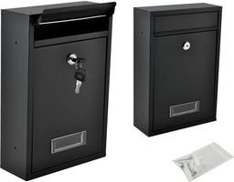 Malatec Skrzynka na listy S6237 - czarna uniwersalny