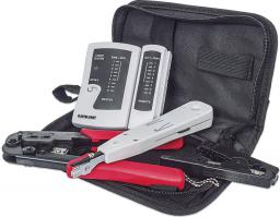 Intellinet Network Solutions Zestaw tester + narzędzie LSA + zaciskarka + ściągacz (780070)