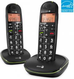 Telefon stacjonarny Doro Czarny
