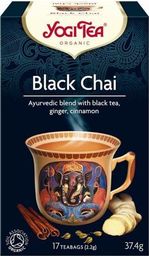 Yogi Tea Herbata Czarna Black Chai z Imbirem i Cynamonem Bio* (17 x 2,2 g) 37,4 g - (4012824400658) - 24632
