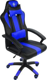 Fotel Hell-Gamer C5607 niebieski