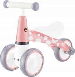 Ecotoys Rowerek biegowy "Flaming" różowy