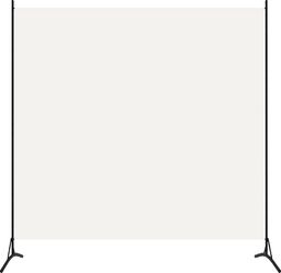 vidaXL Parawan 1-panelowy, biały, 175 x 180 cm