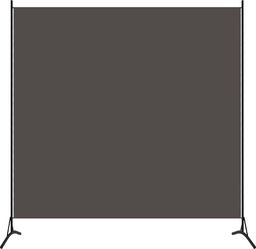 vidaXL Parawan 1-panelowy, antracytowy, 175 x 180 cm