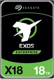 Dysk serwerowy Seagate Exos X18 18TB 3.5'' SATA III (6 Gb/s) (ST18000NM000J)
