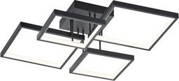 Lampa sufitowa Trio Czarna lampa przysufitowa ledowa do kuchni Trio SORRENTO 627710432