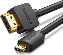 Kabel Ugreen HDMI Micro - HDMI 3m czarny (30104)