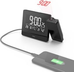 Hama ZEGAR Z PROJEKTOREM „PLUS CHARGE”