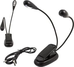 Lampka biurkowa ECpower czarna (1312-uniw)