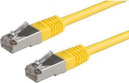 Roline PatchCord, S/FTP, Cat6, 1m, żółty (21.15.1332)