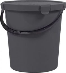 Plast Team Wiadro Z Pokrywą Berry Szare 5l PlastTeam
