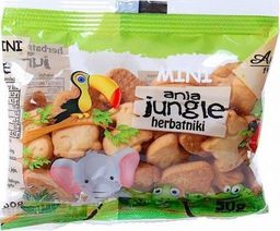Bio Ania Herbatniki mini zoo 50 g ANIA