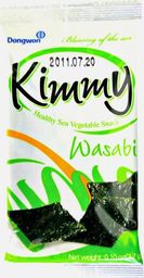 Dongwon Snacki z alg morskich Kimmy Wasabi 2,7g - Yangban uniwersalny