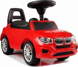 Wader Samochód-jeździk "SuperCar" Nr 5 z sygnałem dźwiękowym czerwony