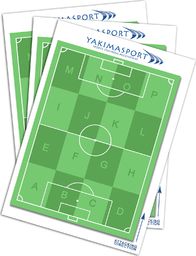 YakimaSport Blok trenera, zeszyt, notatnik SEKTORY