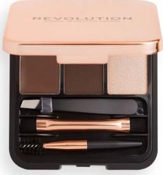 MAKE UP REVOLUTION Zestaw do brwi Brow Sculpt Kit Dark (7376408)