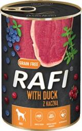 Rafi RAFI PIES pusz.400g KACZKA, BORÓWKA, ŻURAWINA