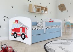 Kocot Kids Łóżko BABY DREAMS straż pożarna z barierką