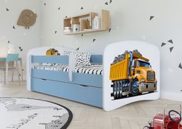 Kocot Kids Łóżko BABY DREAMS ciężarówka dla chłopca z szufladą