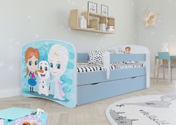 Kocot Kids Łóżko BABY DREAMS kraina lodu z materacem i szufladą