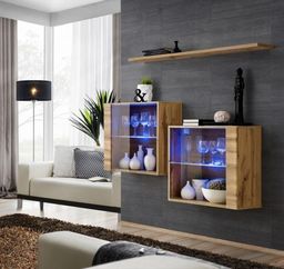 ASM Meble Meblościanka SWITCH SB 3 z podświetleniem LED ASM Meble