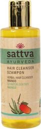 Sattva Hair Cleanser nawilżający szampon ziołowy Mango 210ml